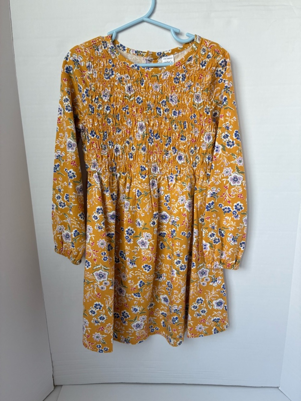 Girls NWOT CARTERS Smocked Dress 6/6X